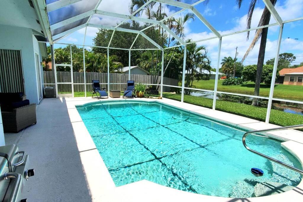 Our Beautiful Florida Vacation Home With Heated Pool Port St. Lucie المظهر الخارجي الصورة